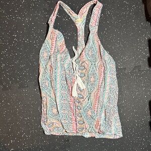 Hollister Multicolor Patterned Camisole